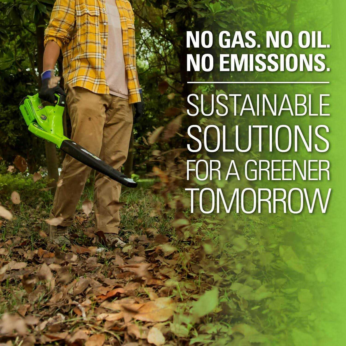 Greenworks 40V Brushless Cordless Leaf Blower/Vacuum - 24312VT