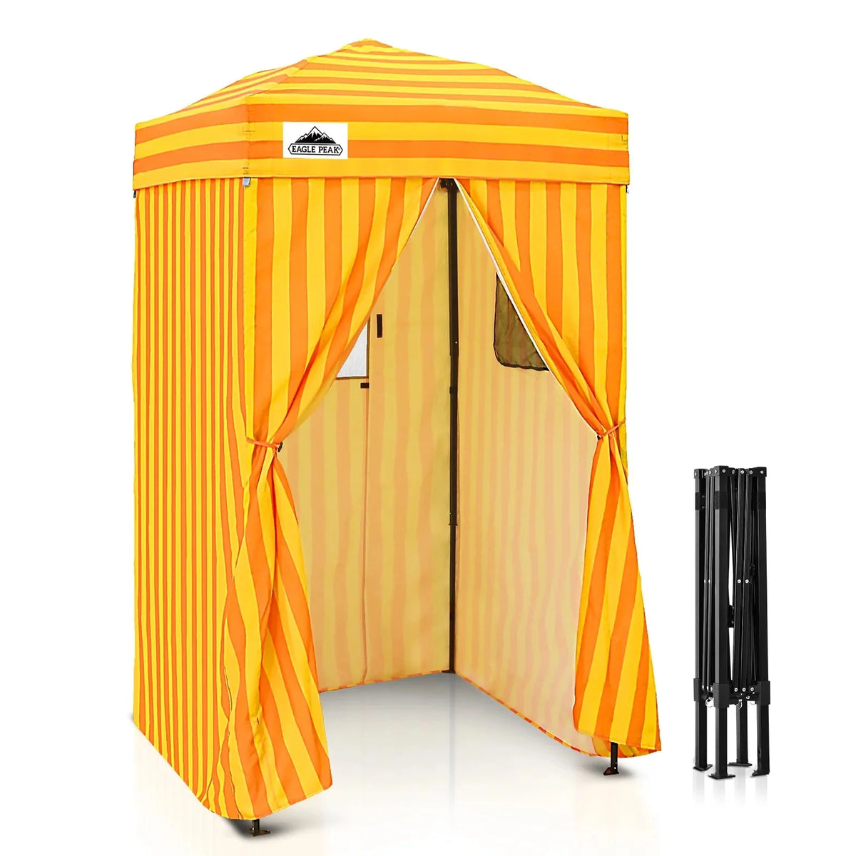 EAGLE PEAK Ultra Compact 4 ft x 4 ft Pop-Up Changing Room Canopy - Flex