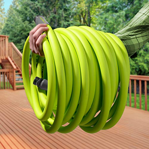 Flexzilla Garden Hose 5/8 in. x 50 ft Heavy Duty Lightweight Drinking Water Safe - ZillaGreen