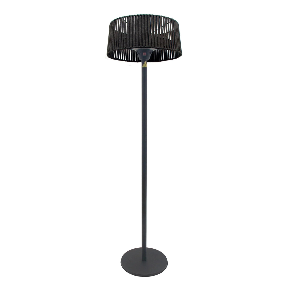 Better Homes & Gardens Electric Outdoor Patio Heater - Black Floor Lamp