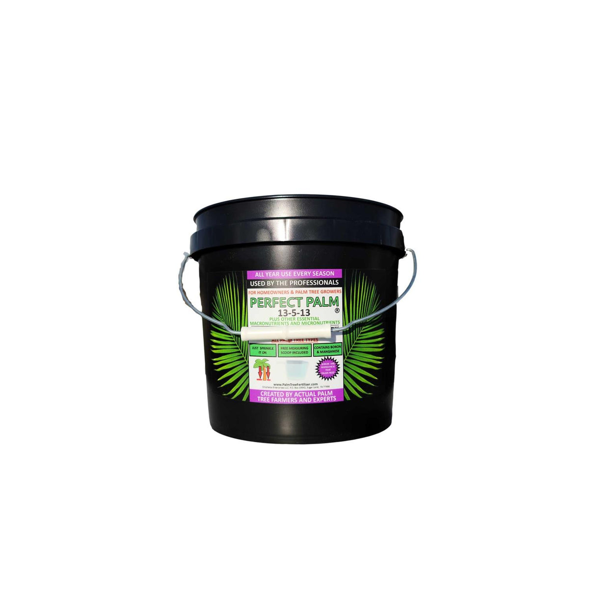 Perfect Palm Palm Tree Fertilizer - Easy-To-Carry Pail