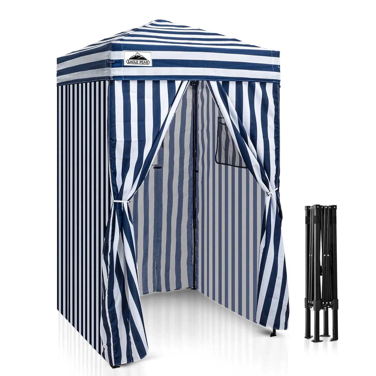 EAGLE PEAK Ultra Compact 4 ft x 4 ft Pop-Up Changing Room Canopy - Flex