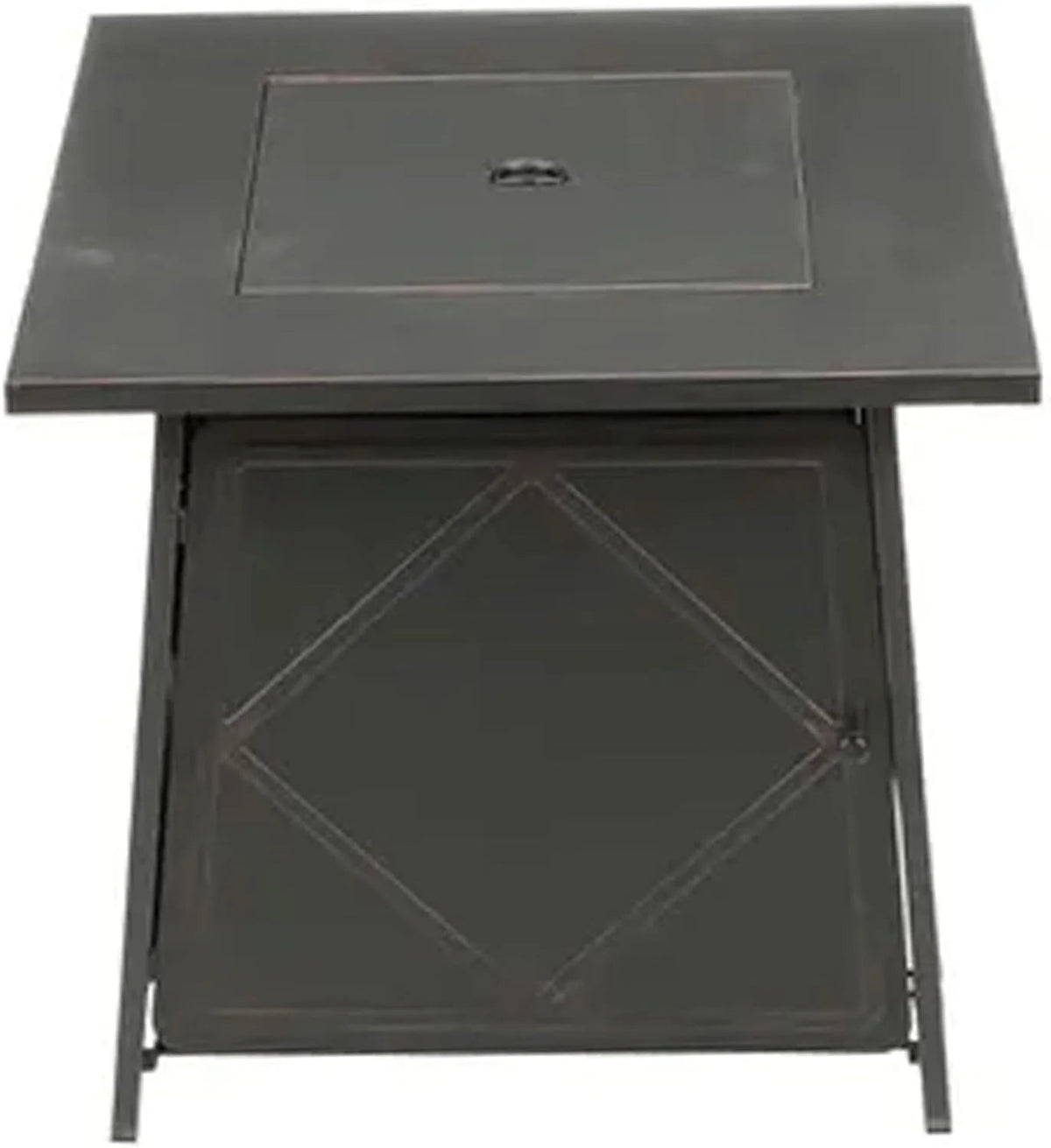 Four Seasons Courtyard 28-Inch Square 50,000 BTU Gas Fire Pit Table - SRGF11634