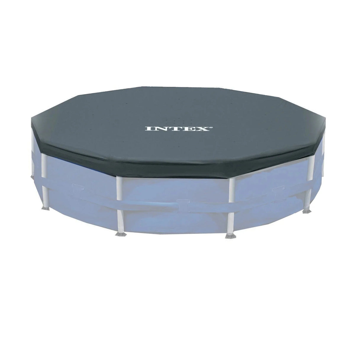 Intex Prism Frame Above Ground Swimming Pool 14ft x 42in With Pump - 26719EH