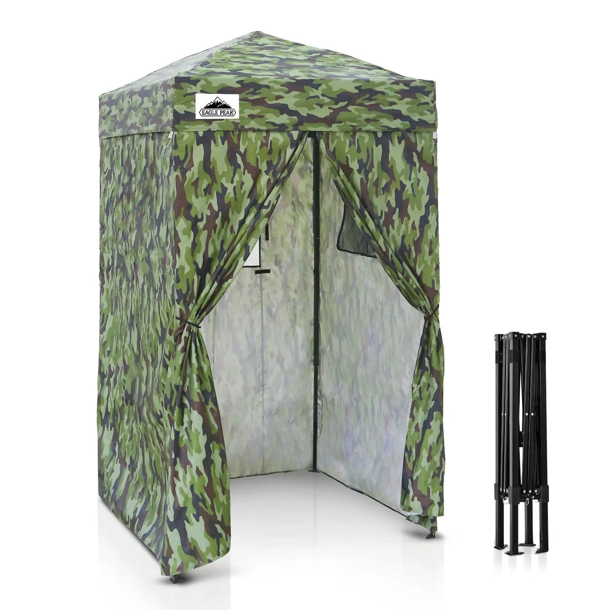 EAGLE PEAK Ultra Compact 4 ft x 4 ft Pop-Up Changing Room Canopy - Flex