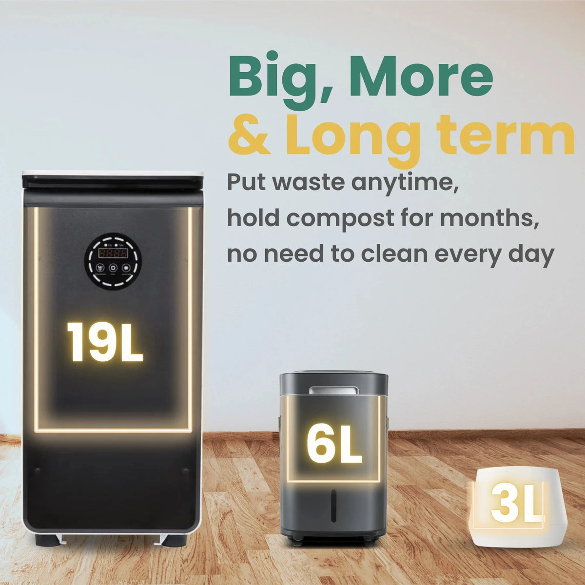 GEME Electric Composting Bin, 19L - Bio Smart
