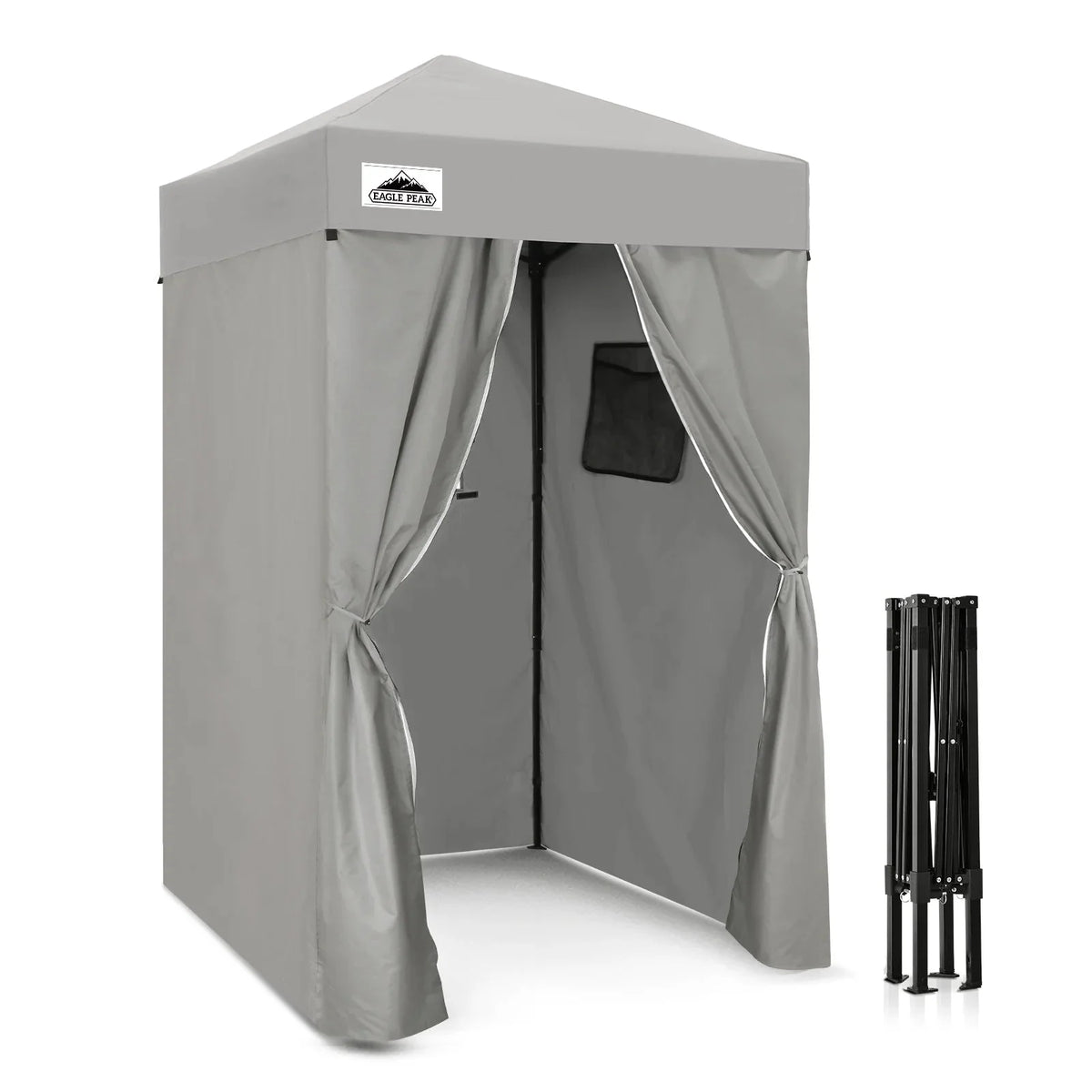 EAGLE PEAK Ultra Compact 4 ft x 4 ft Pop-Up Changing Room Canopy - Flex