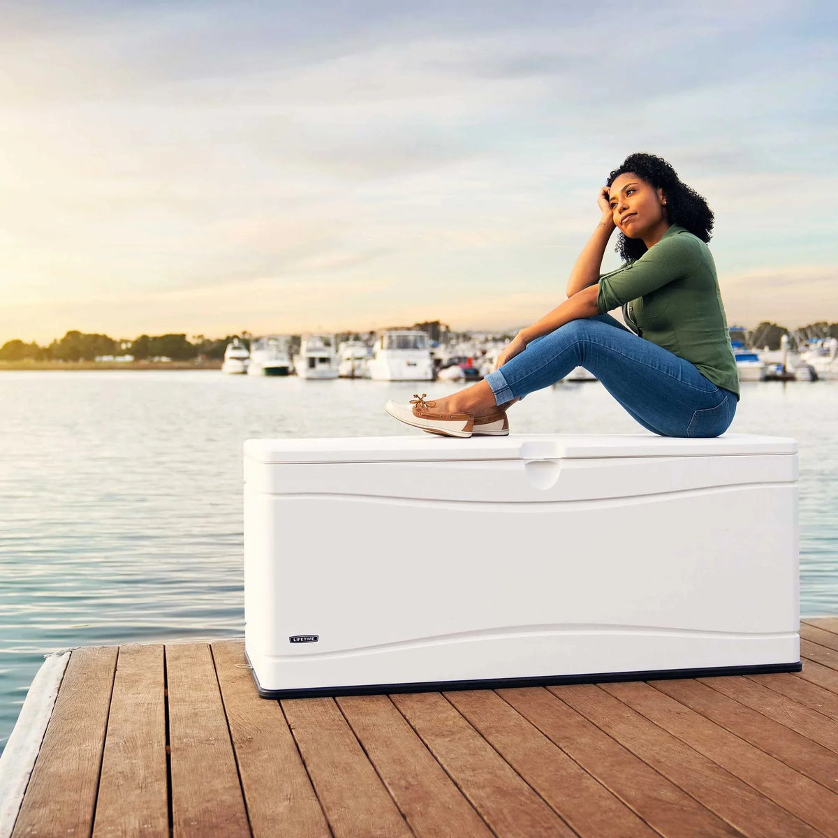 Lifetime Marine Dock Box, 130 Gallon - 60348