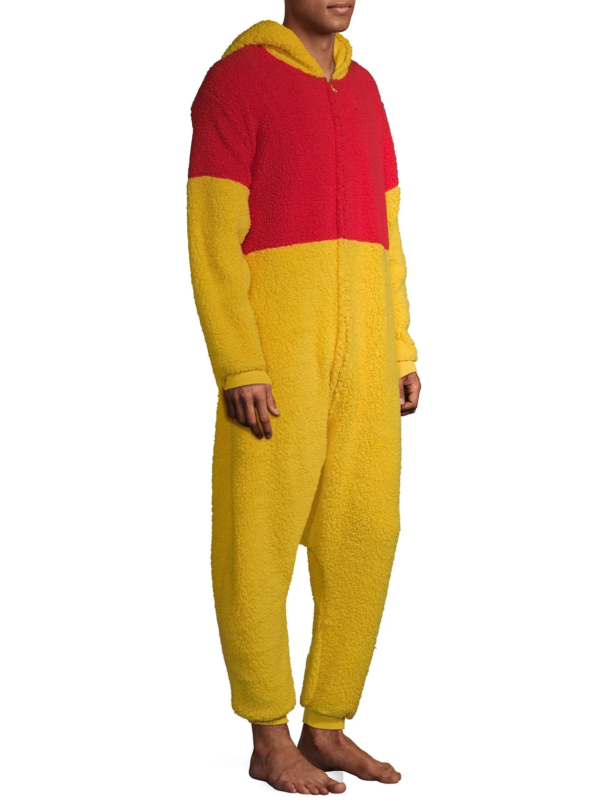 Disney, Adult Mens, Winnie the Pooh Pajamas Union Suit, Sizes S-XL