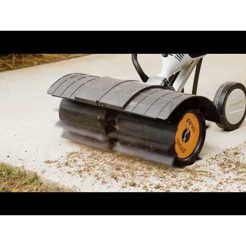 STIHL PowerSweep Attachment With Heavy-Duty Rubber Flaps - KW KM