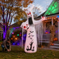 Faburo 12 ft Halloween Inflatable Ghost with Skull and Bleeding Eyeball, Outdoor Blow Up Yard Decoration for Party and Garden