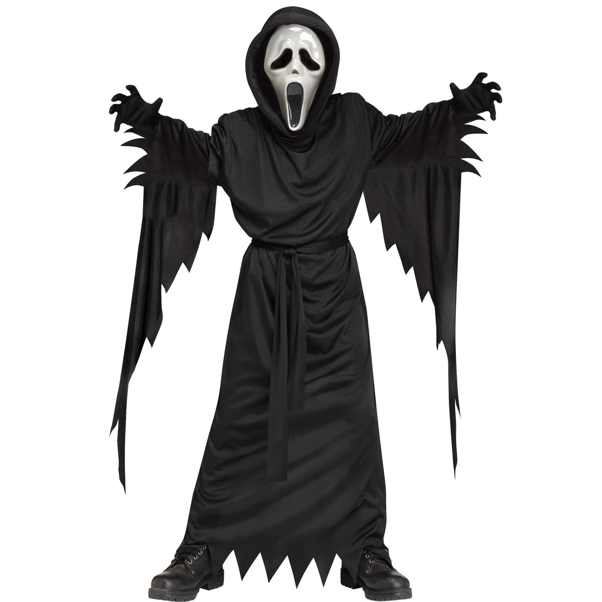 Officially Licensed Bleeding Ghost Face Halloween Costume for Children, by Fun World
