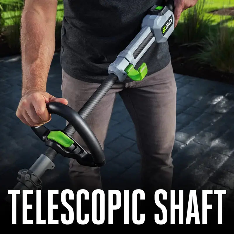 EGO Power+ 16in 56V Telescopic String Trimmer With Carbon Fiber Shaft And Brushless Motor
