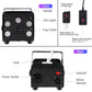Wondnuga Halloween Fog Machine Smoke Machine 550W 3-in-one RGB Light Beads Smoke Machine Remote Control for Halloween Party Wedding