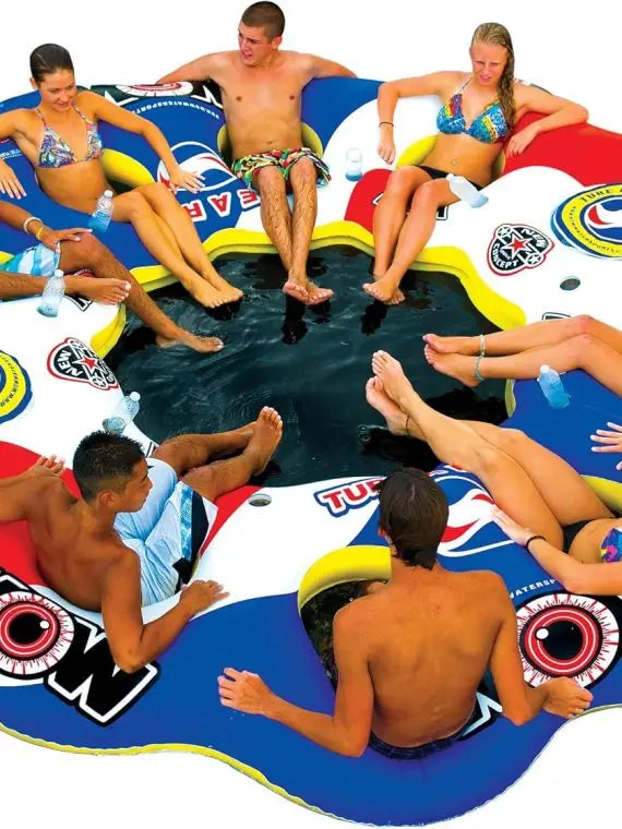 Bestway Inflatable Floating Island Raft For 10 People