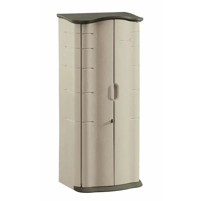 Rubbermaid Vertical Plastic Outdoor Storage Shed
