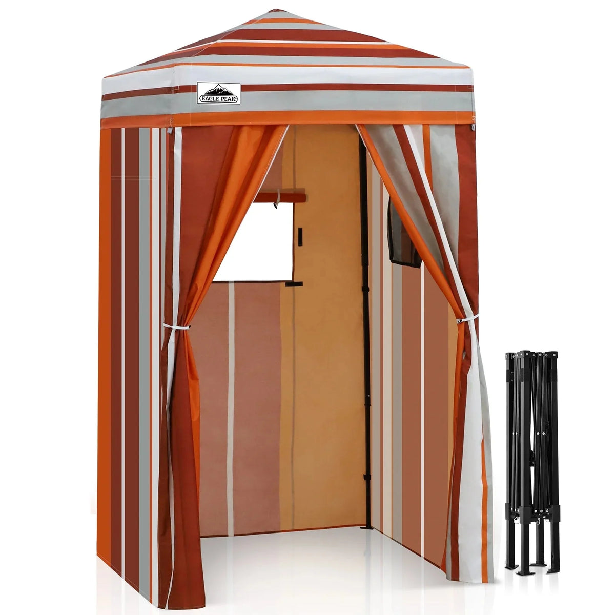 EAGLE PEAK Ultra Compact 4 ft x 4 ft Pop-Up Changing Room Canopy - Flex