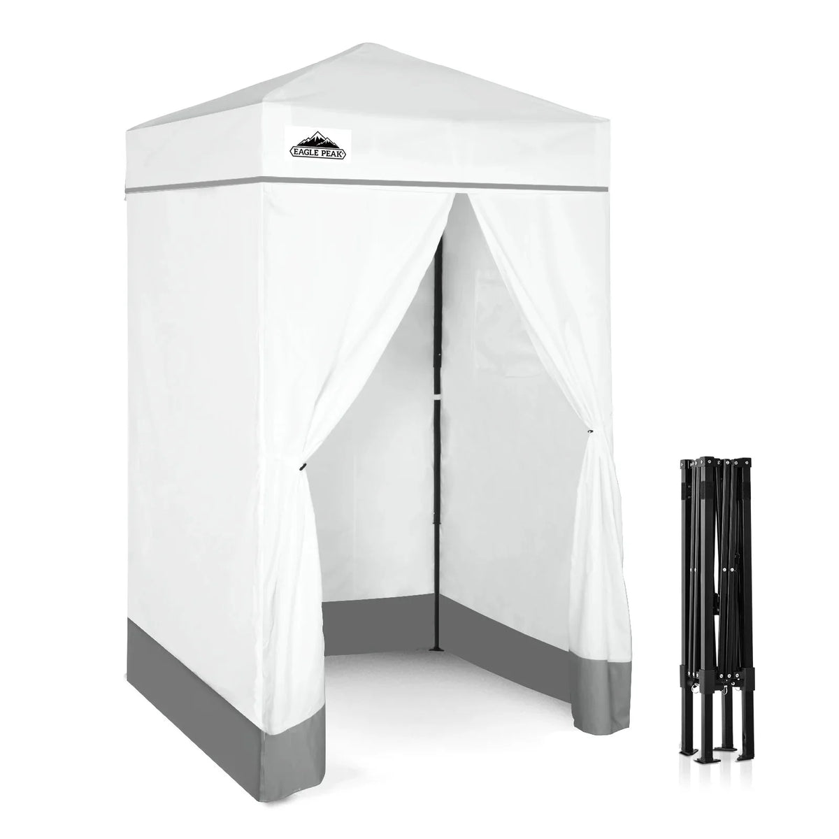 EAGLE PEAK Ultra Compact 4 ft x 4 ft Pop-Up Changing Room Canopy - Flex