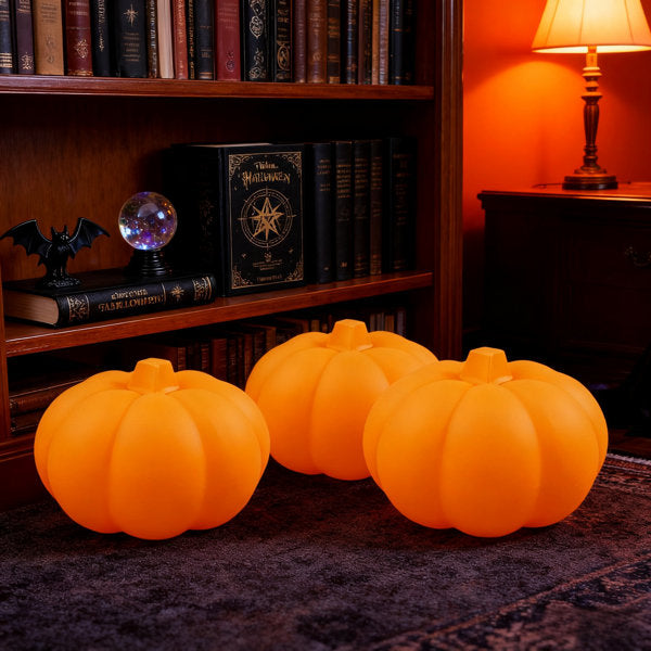 Solar-powered Pumpkin Light - 16 Solid Colors & 4 Dynamic Rgb Modes