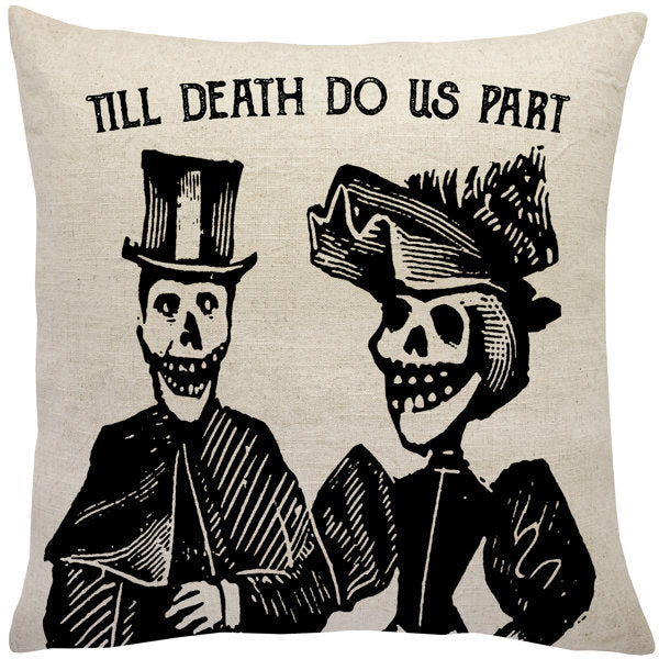 Linen Reversible Throw Pillow