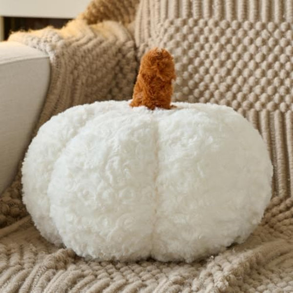 Pumpkin Pillow, Fall Decorative Pillows For Couch, Pumpkin Plush Throw Pillows For Bed