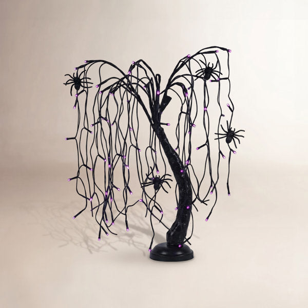 24" Halloween LED Bonsai Tree