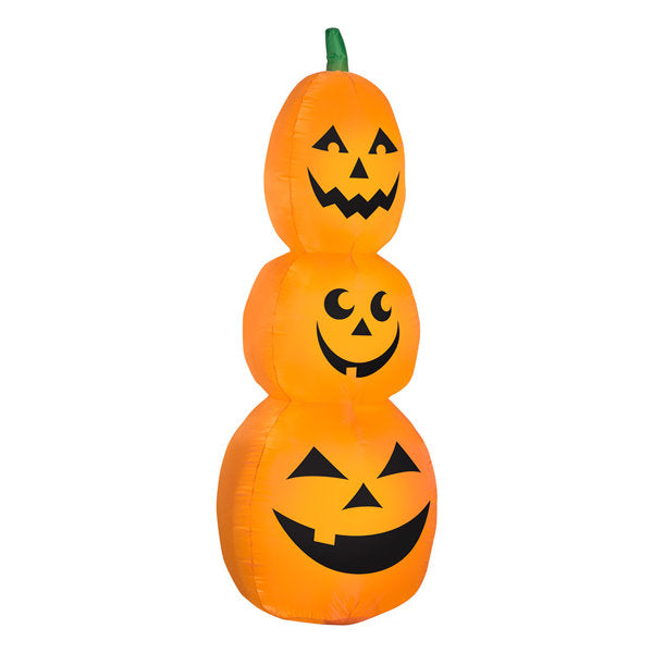 Staked Halloween Jack-O-Lantern Inflatable Outdoor Decoration