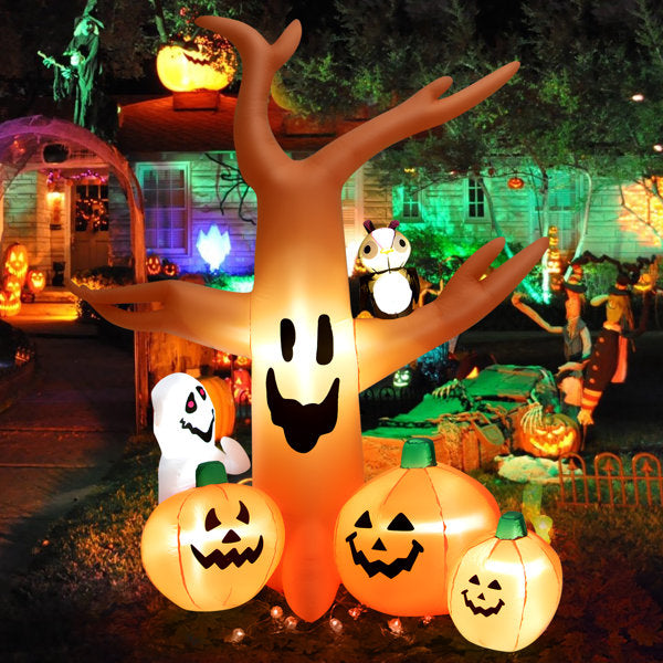 Staked Halloween Ghosts Inflatable Outdoor Decoration