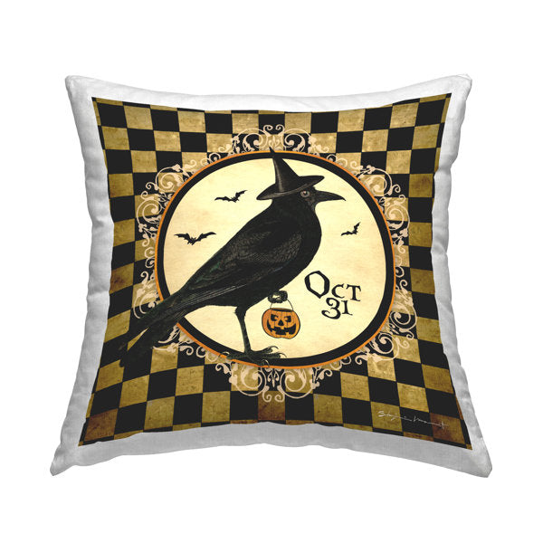 Checkered Throw Pillow