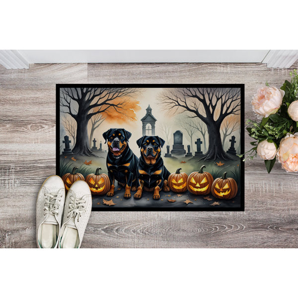 Norlinda Non-Slip Halloween Doormat