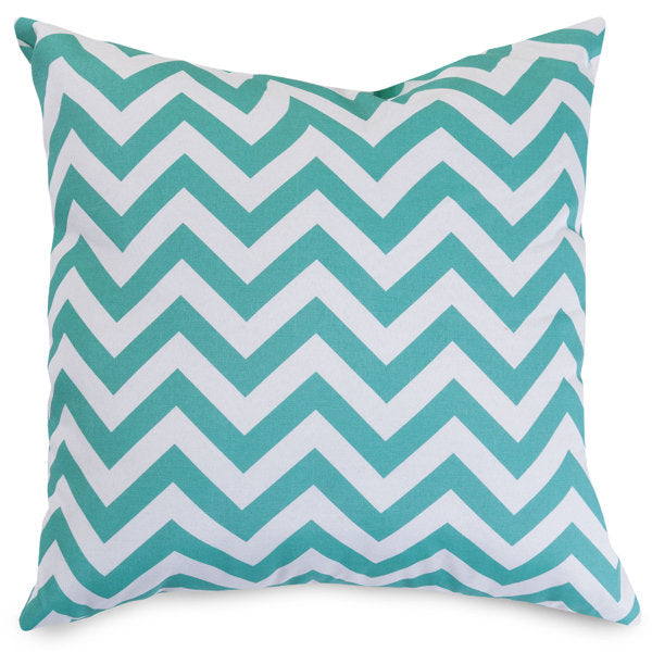 Chevron Outdoor Reversible Throw Pillow