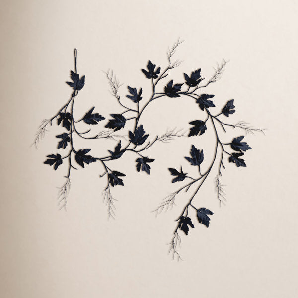 Pre-Lit Maple Halloween Garland