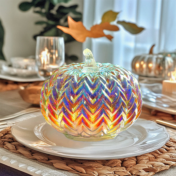 Mercury Glass Pumpkin Lightstimer Pumpkins Decorations Decorative For Halloween Pumpkin Decorations Fall And Thanksgiving Decor