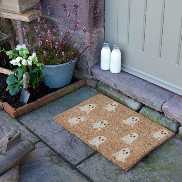 Ghost Pattern Doormat - Coir